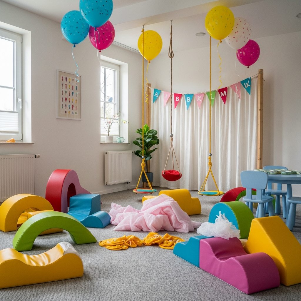 Hüpfburg mieten in Wien-Floridsdorf – Familienfeste im 21. Bezirk – symbolische Party-Szene in Wien ohne konkrete Hüpfburg