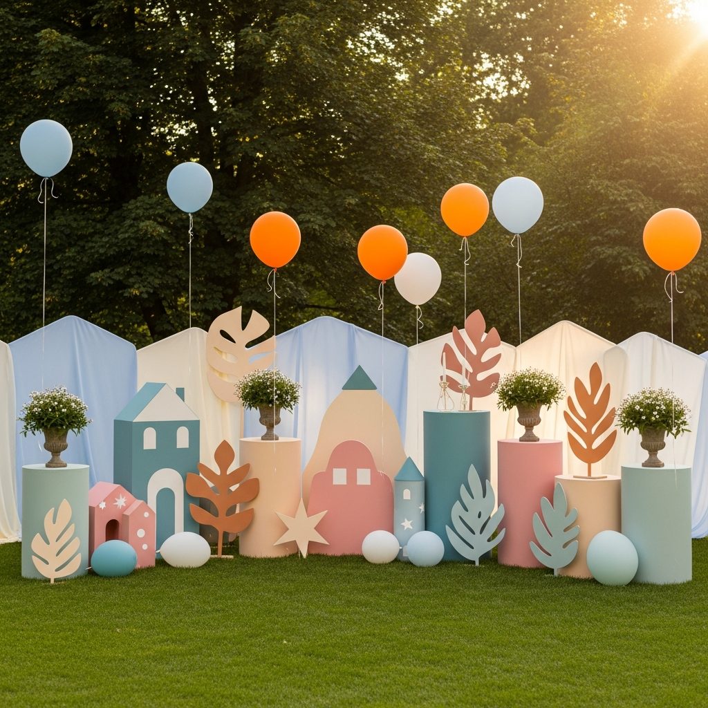 Hüpfburg mieten in Wien-Hietzing – elegante Feste im 13. Bezirk – symbolische Party-Szene in Wien ohne konkrete Hüpfburg