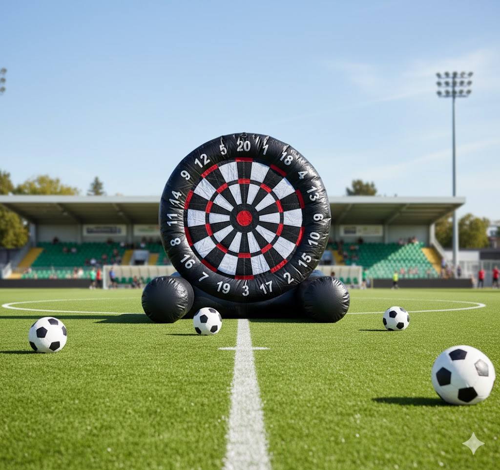 Partyzubehör Fussball-Dartscheibe mieten Wien