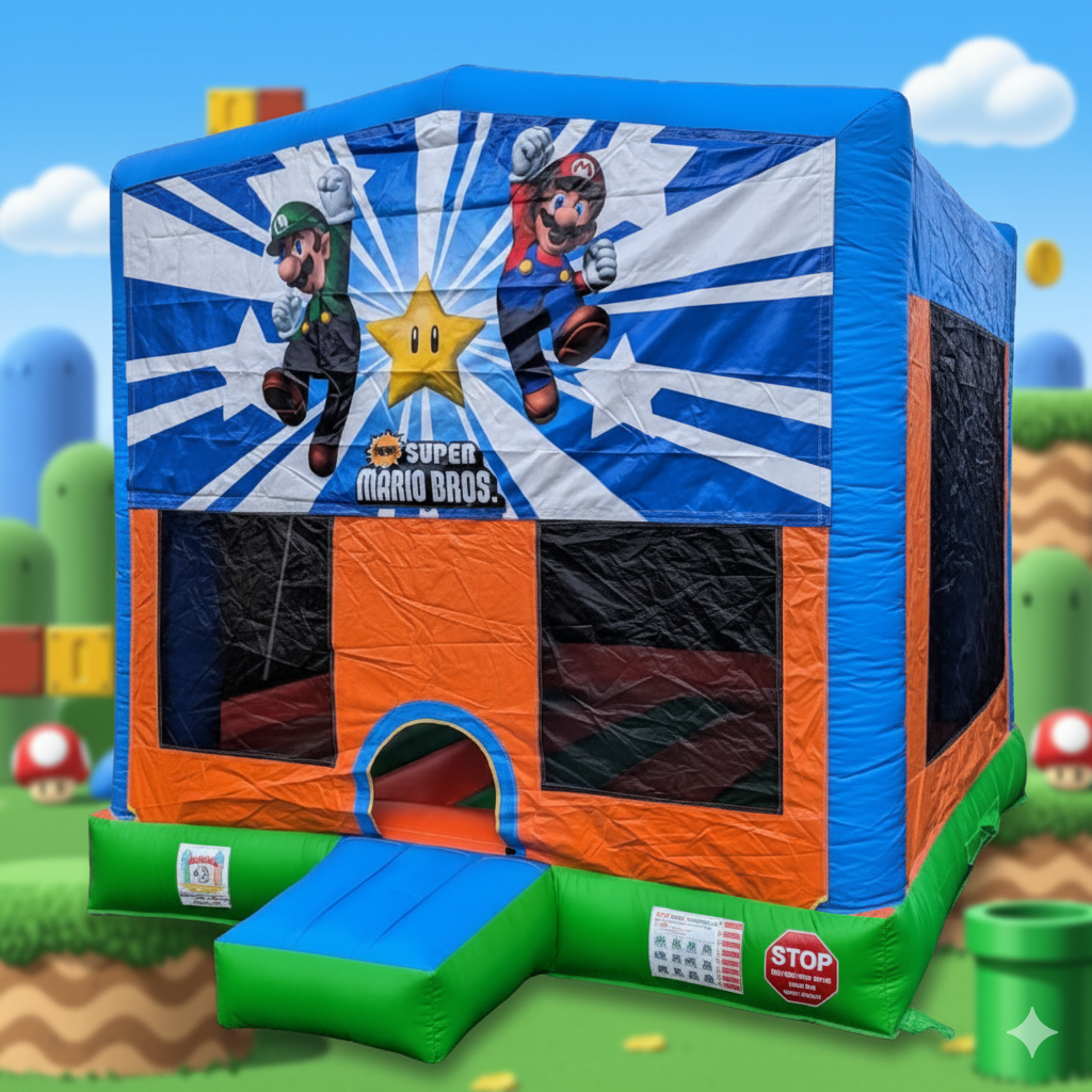 Super Mario Hüpfburg