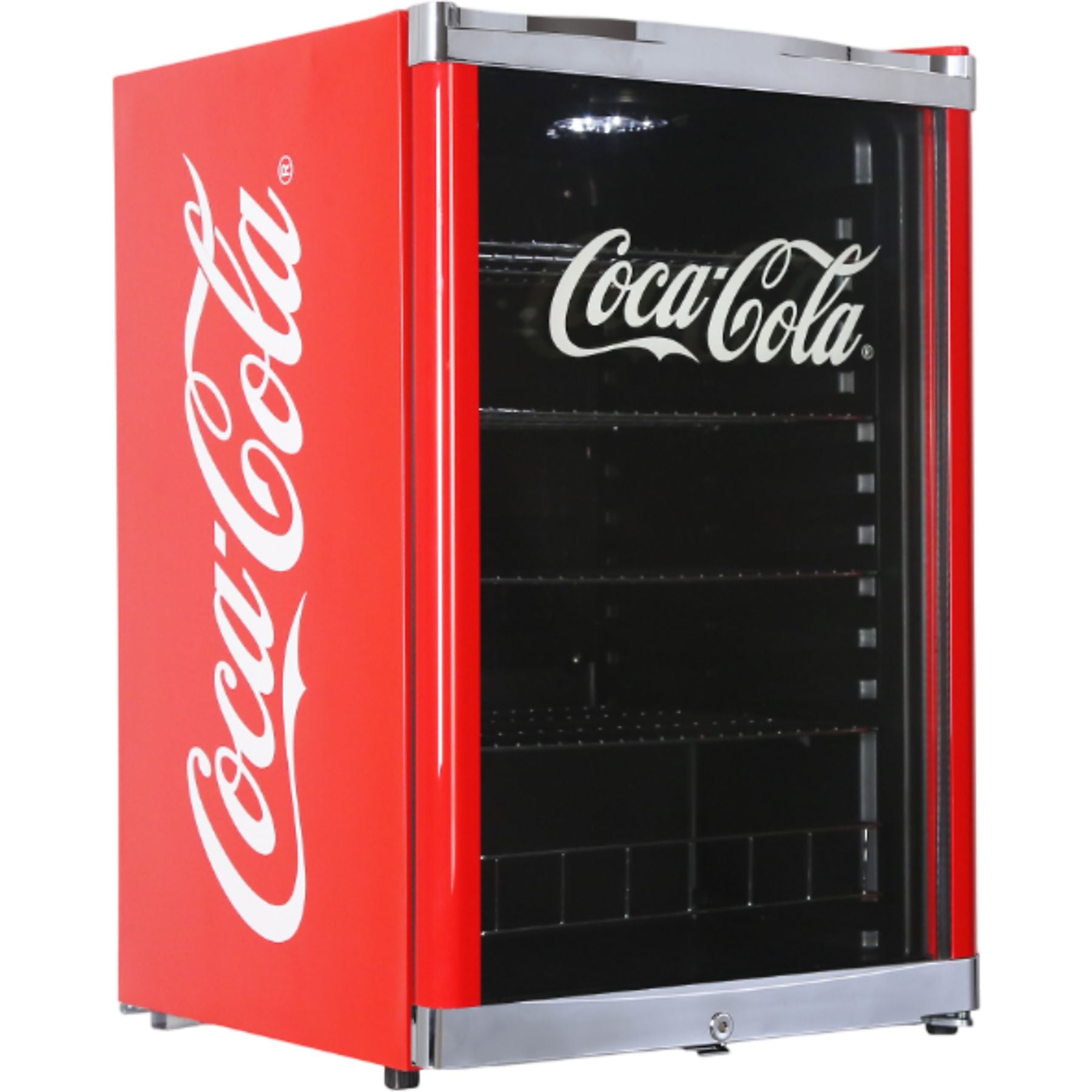 Partyzubehör Coca-Cola Kühlvitrine mit Glasfront mieten Wien – Ansicht 5